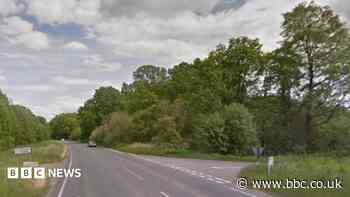 Arrests after biker dies in four-vehicle crash