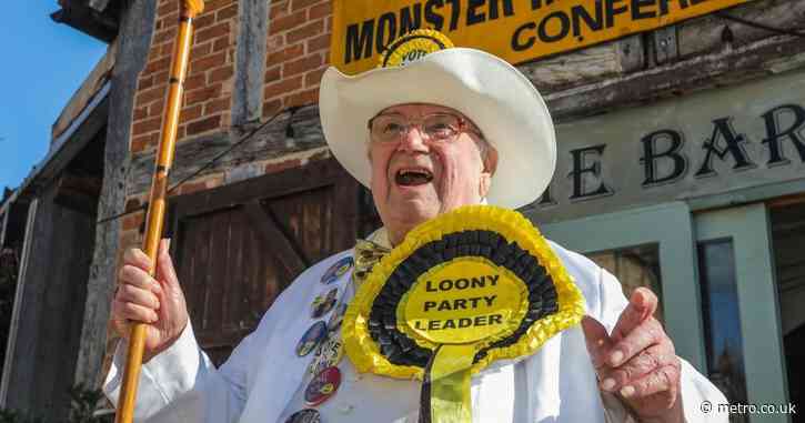 The Monster Raving Loony Party vow to bring even more chaos to Clacton