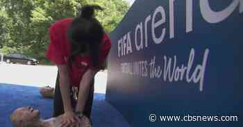 Health Watch: AHA sets up tent at World Cup to teach CPR training