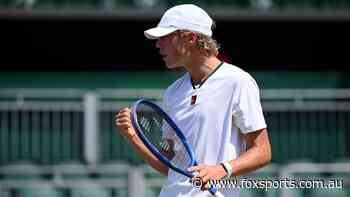 That’s my boy! Cruz Hewitt sends huge Wimbledon statement in crushing win as parents erupt