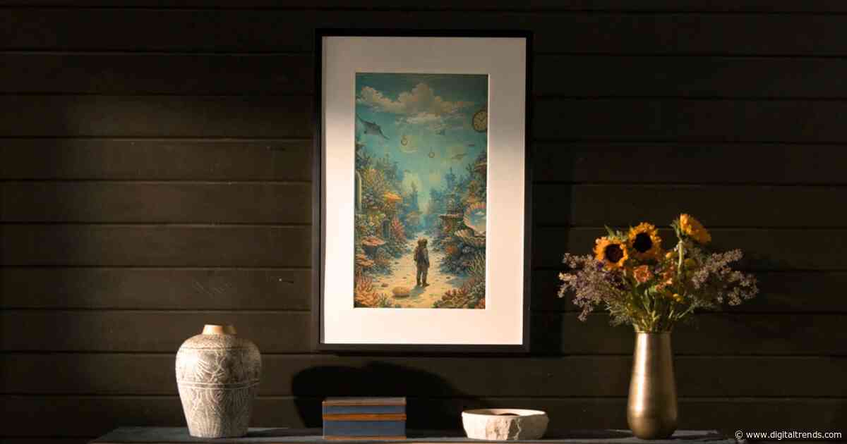 Fraimic’s E Ink art frame generates art from your voice and looks incredible doing it