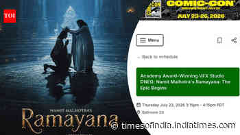 'Ramayana' at Comic-Con 2026: Date, time, venue CONFIRMED