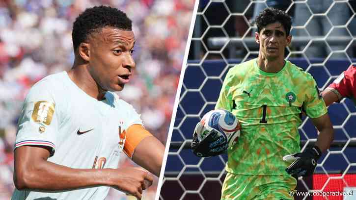 Mbappé consoló al arquero Bono tras la eliminación de Marruecos en el Mundial
