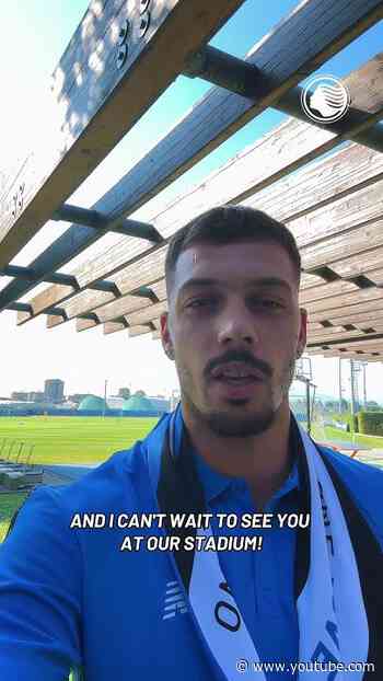 Un messaggio da Gianluca 📲 #gaetano #atalanta