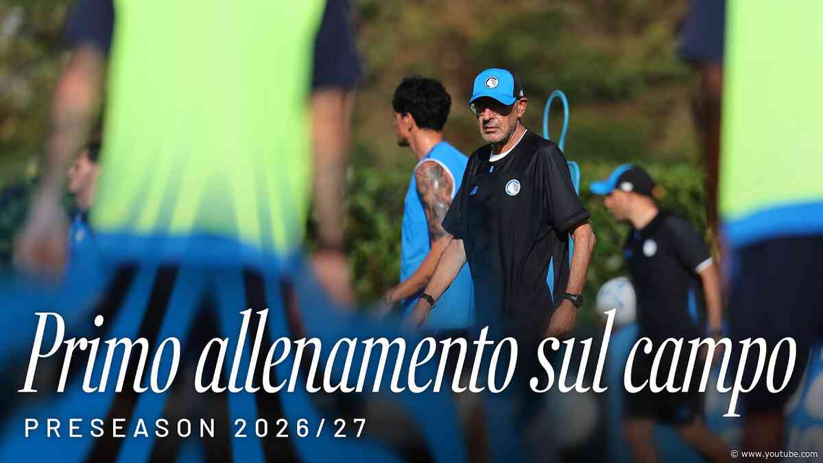 Primo allenamento della stagione al Centro Bortolotti 🏃⚽️