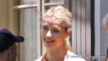 Apple Martin shows off her acting skills as she shoots scenes opposite Gwyneth Paltrow's former co-star Owen Wilson on set of her first movie