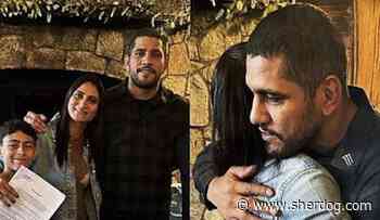 Alex Pereira gives sister Aline Pereira incredible gift on his own birthday