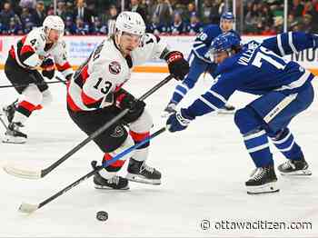 Ottawa Senators settle with forward Xavier Bourgault on one-year contract