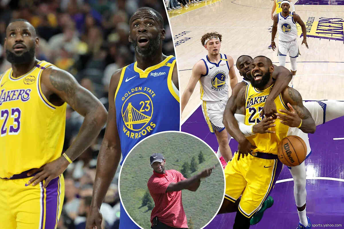 LeBron James golfing with Draymond Green in Puerto Rico amid Warriors rumors