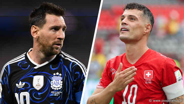 ¿Cuándo y dónde ver el duelo de Argentina y Suiza en cuartos del Mundial 2026?