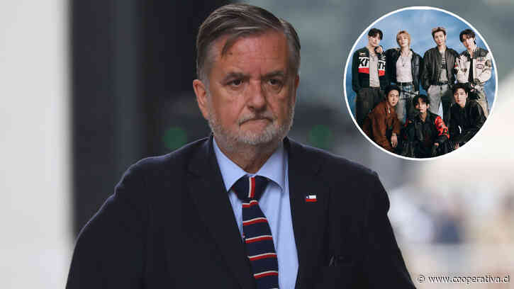 Ministro Undurraga aborda la polémica por shows de BTS: "Se dieron bastantes soluciones"