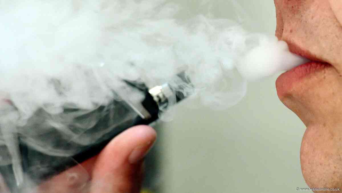 Huge changes for vapes in Wales considered including packaging and naming ban