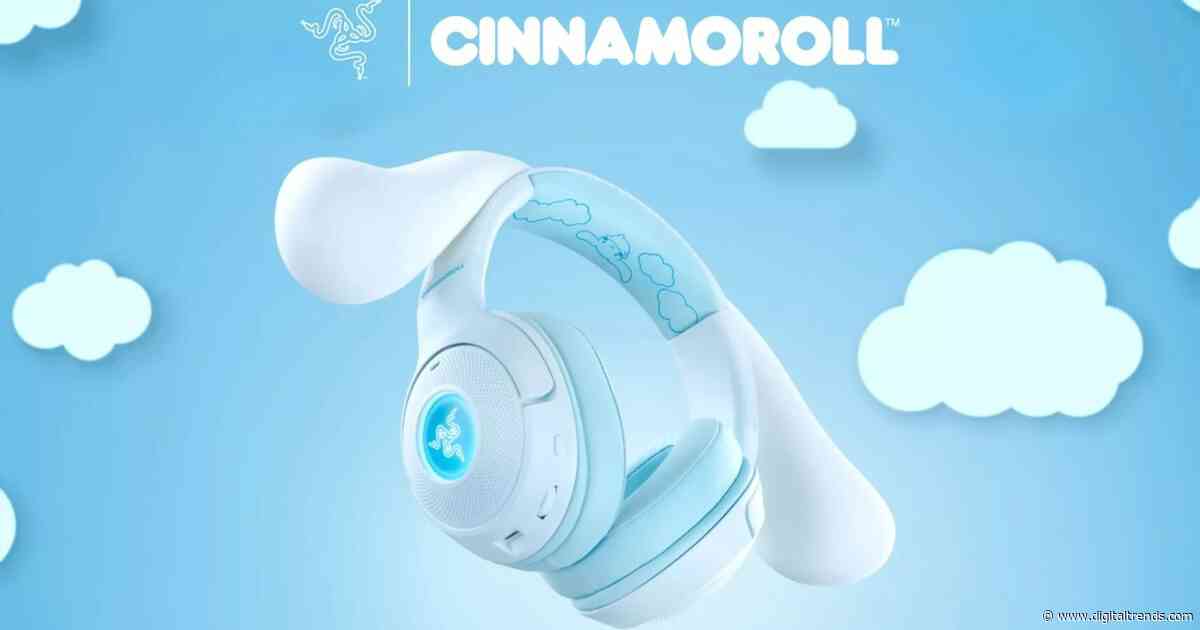 Razer made a Cinnamoroll headset, and it is aggressively adorable