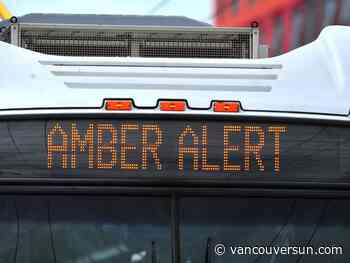 Amber alert issued for six-year-old Alberta boy last seen in B.C.