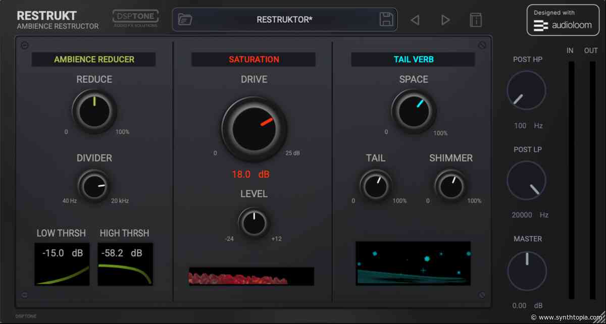 Free Ambience Reducer Plugin, RESTRUKT