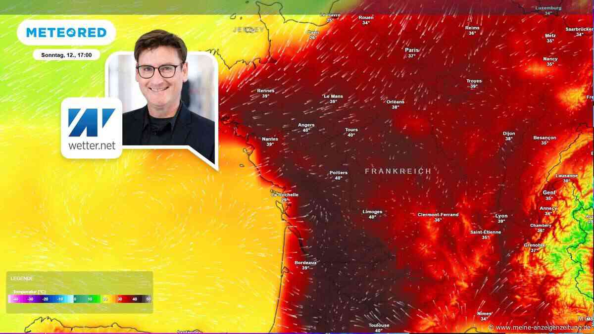 Frankreich kämpft erneut mit der Hitze: 46 Grad am Wochenende erwartet