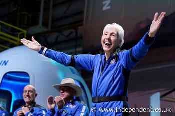 Wally Funk death: Oldest woman to travel into space dies at 87