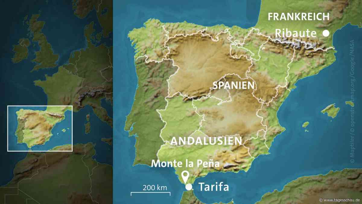 Mindestens zwölf Tote bei Waldbrand im Süden Spaniens