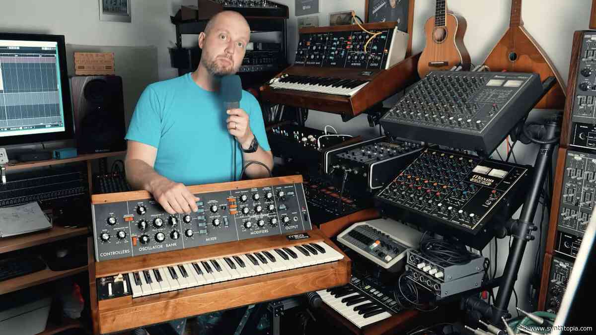 Vintage Synth Review: The Moog Minimoog Synthesizer