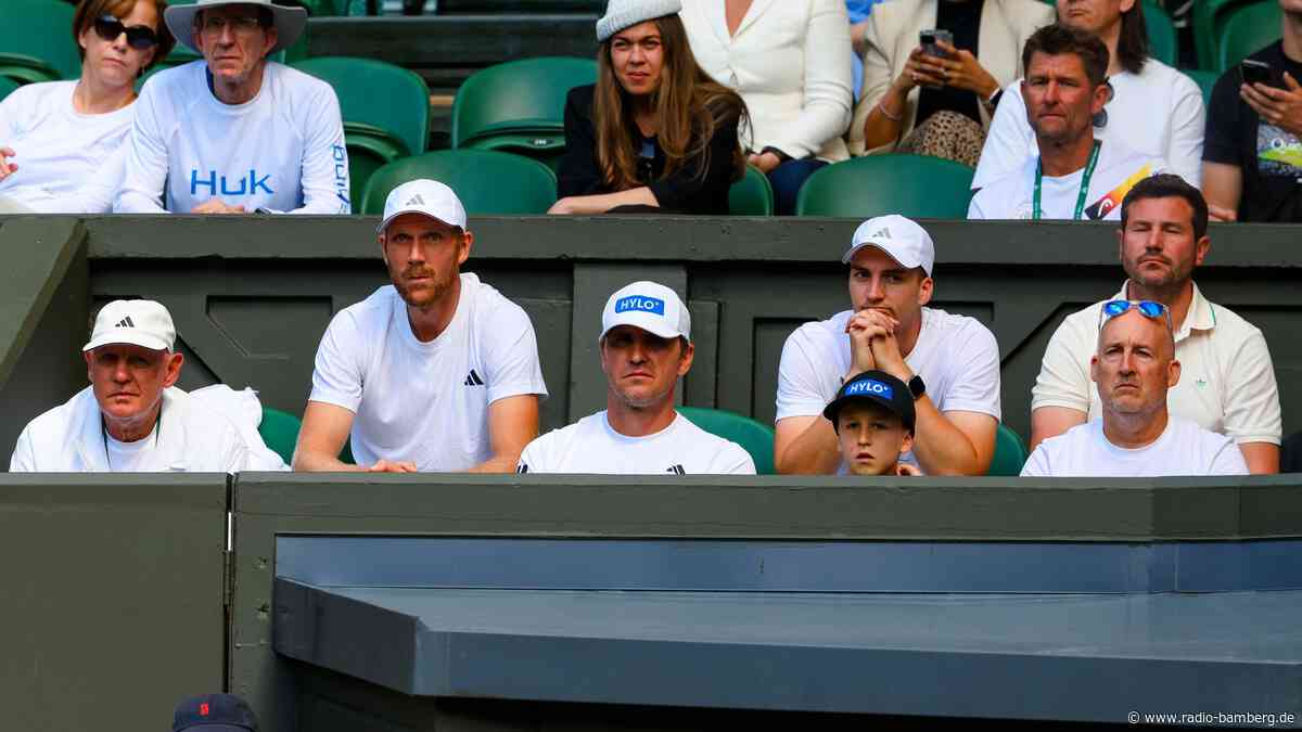 Papa, Neffe, Bruder, Dackel – Zverevs Team in Wimbledon
