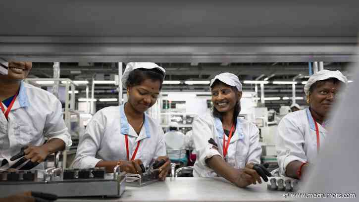 Apple's Manufacturing in India Gets Boost From New Tariff Exemptions