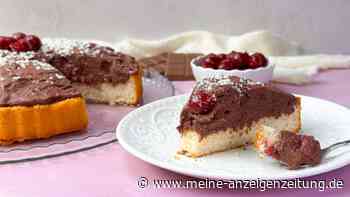 Einfach schütteln statt backen: Dieser fruchtige Kirschkuchen gelingt blitzschnell luftig leicht