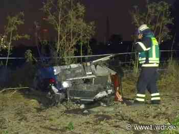 Sportwagen zerstört - Tödlicher Unfall auf A555