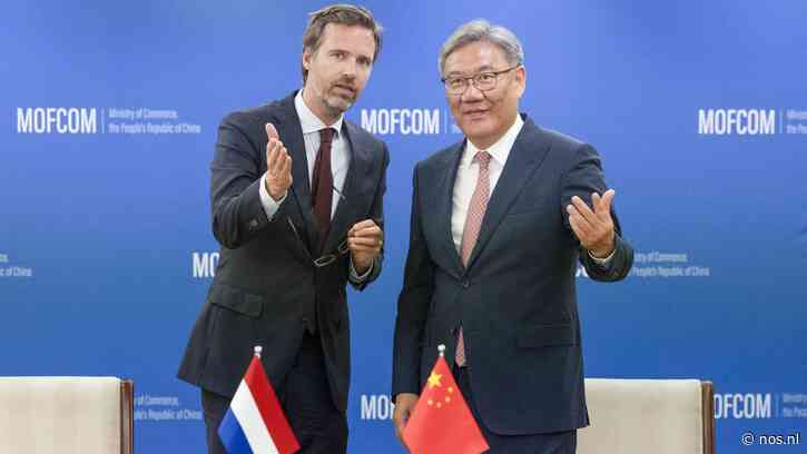 Minister Sjoerdsma zoekt toenadering tot China te midden van handelsconflicten