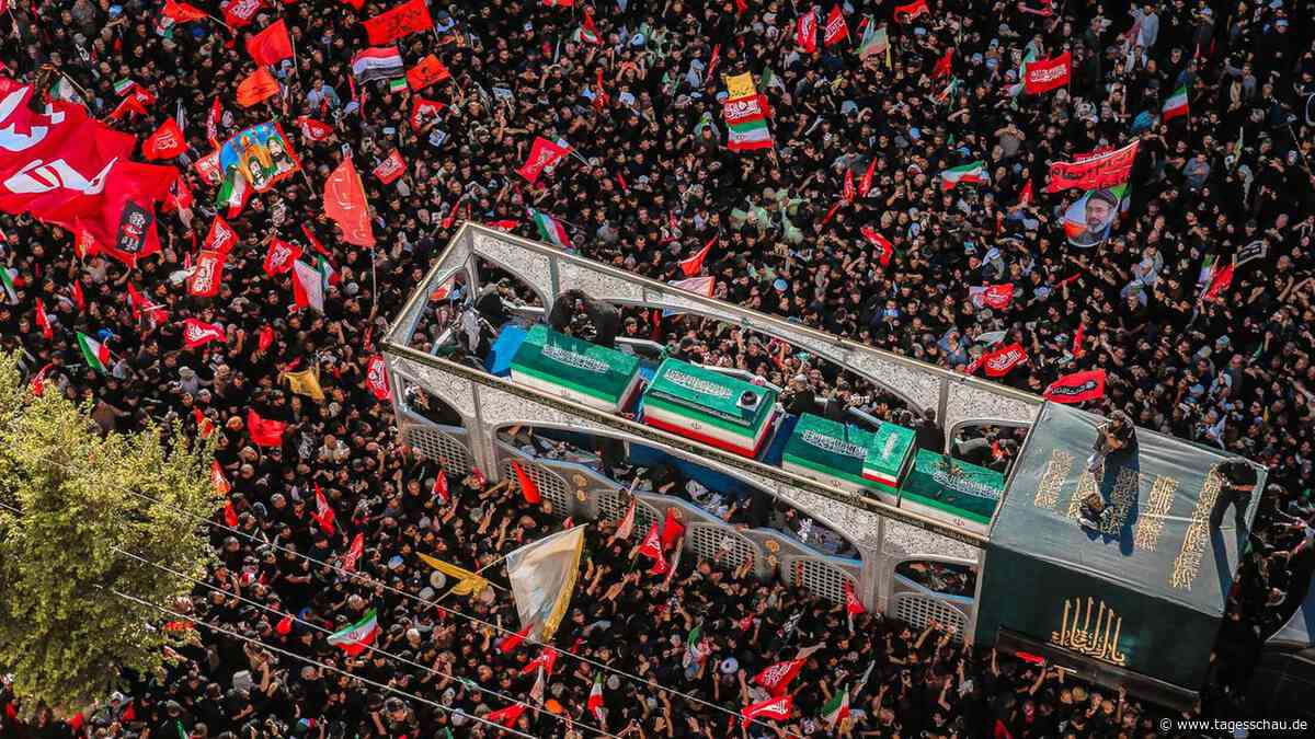 Irans ehemaliger Oberster Führer Chamenei beigesetzt