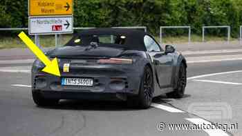 Wat klopt er niet aan het kenteken van deze Porsche testauto?