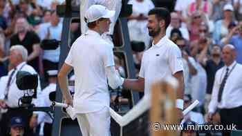 Novak Djokovic delivers verdict on rival Jannik Sinner after feud claims