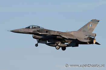 F-16 vliegt in brand na noodlanding