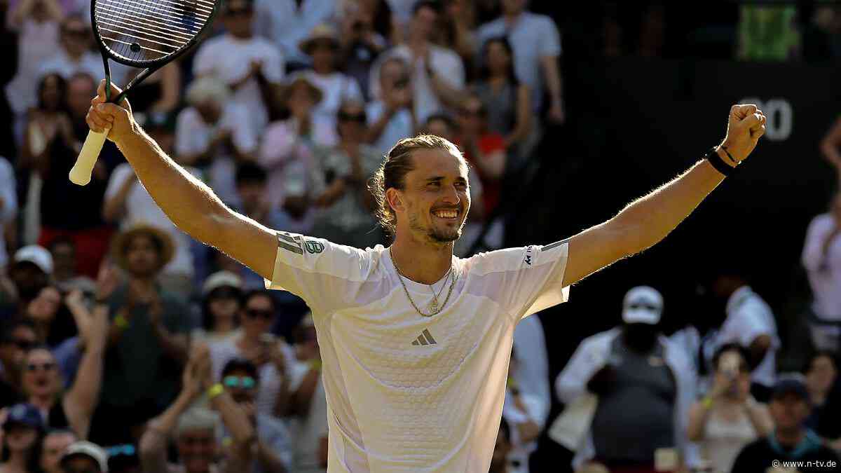 Gegner Fery erlebt Märchen: Zverev spielt sogar gegen den Segen des Königshauses