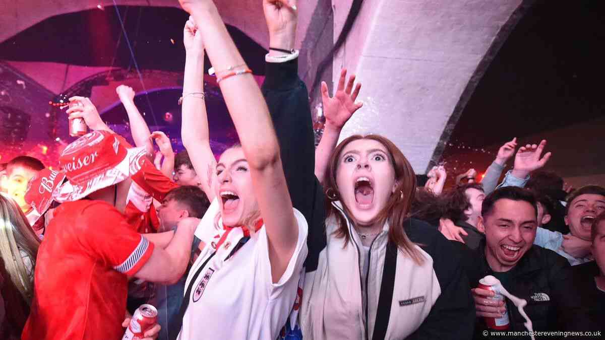 Manchester's biggest outdoor England fanzone to open at Castlefield Bowl for World Cup