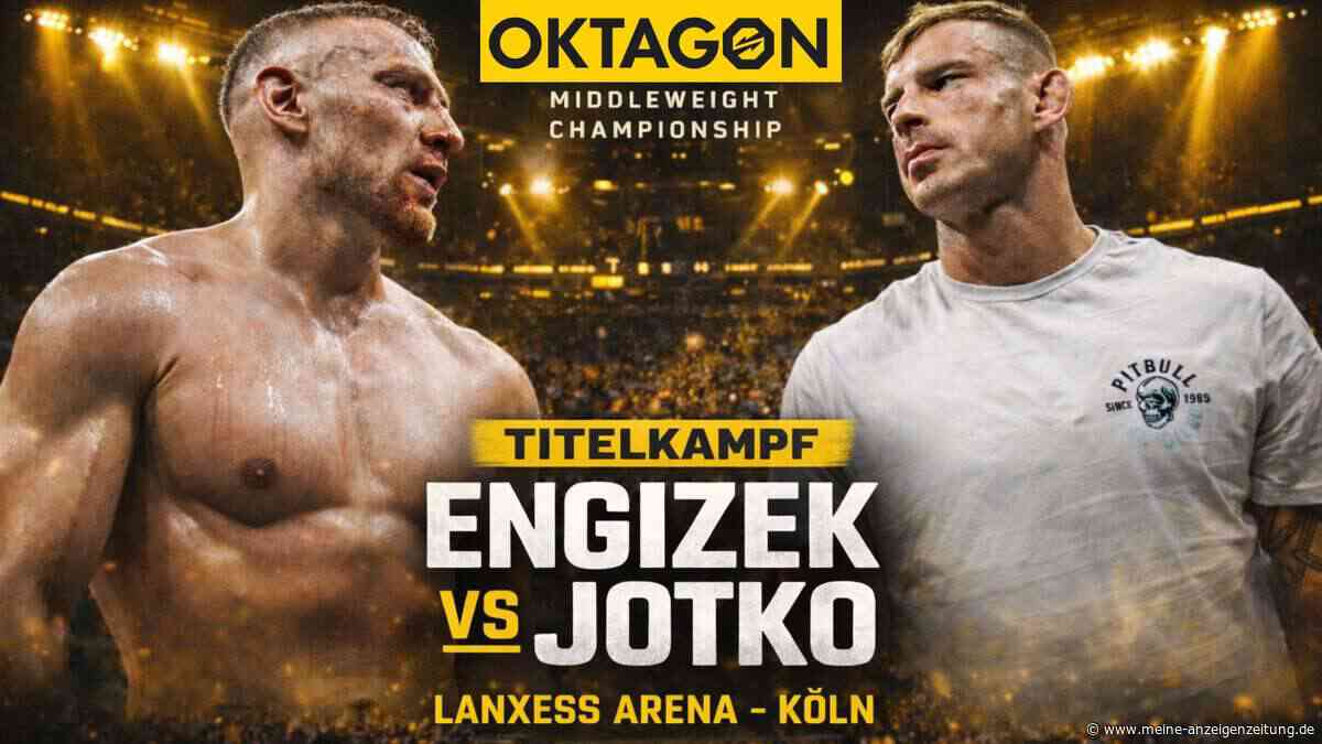 OKTAGON 91 in Köln: Champion Engizek trifft auf Ex-UFC-Kämpfer Jotko