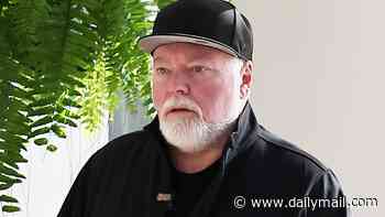 Kyle Sandilands is seen for the first time back at work as he films a mysterious show in his Vaucluse mansion
