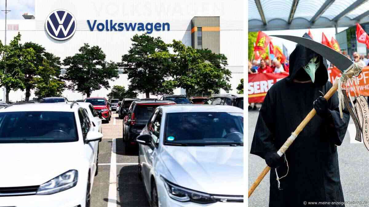 Vier Werke vor dem Aus, 120.000 Jobs weg? Heute nächster Tag der Wahrheit bei VW