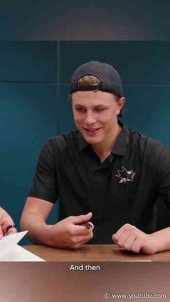 A dream come true. 🖊️  #sharks #nhl #hockey