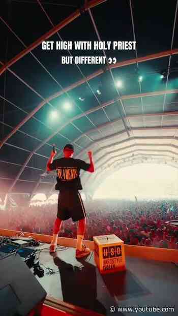 GET HIGH BUT DIFFERENT 👀 #hardstyle #coone #holypriest #shorts
