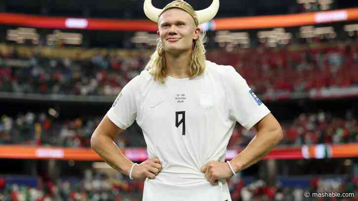 Erling Haaland is somehow a Love and Deepspace star now