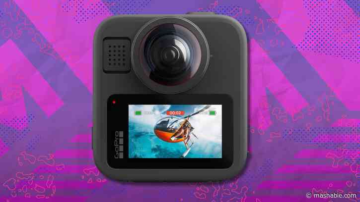 Capture all the action this summer with 40% off the GoPro MAX2 Action Camera