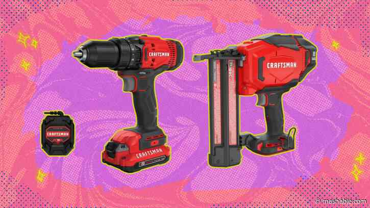 Score up to 47% off Craftsman cordless drill kits, socket sets, and more at Amazon