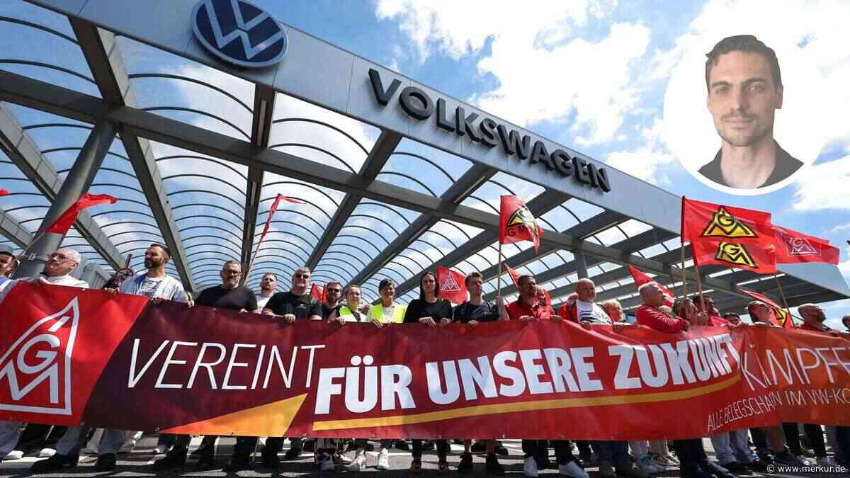 Volkswagen will vier Werke schließen: Es geht um nicht weniger als die Zukunft einer Industrie
