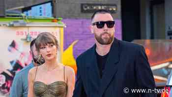 Zwischenstopp für Hochzeit: Taylor Swift und Travis Kelce unterbrechen Flitterwochen