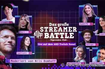 "Tigerenten Club": Spezialausgabe live auf Twitch
