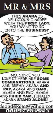 Cartoon: Get work permit from Iya Alakara-General