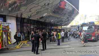 Fire on train at Birmingham New Street sparks evacuation as all lines closed