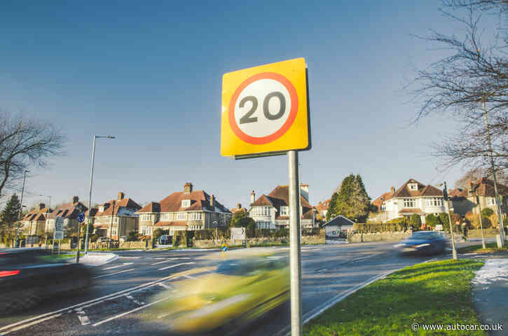 MPs mull new 20mph default speed limit for England