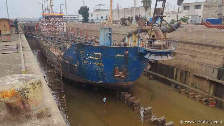 Filia Dredging geeft wegroestend IHC-baggerschip uit Marokko tweede leven