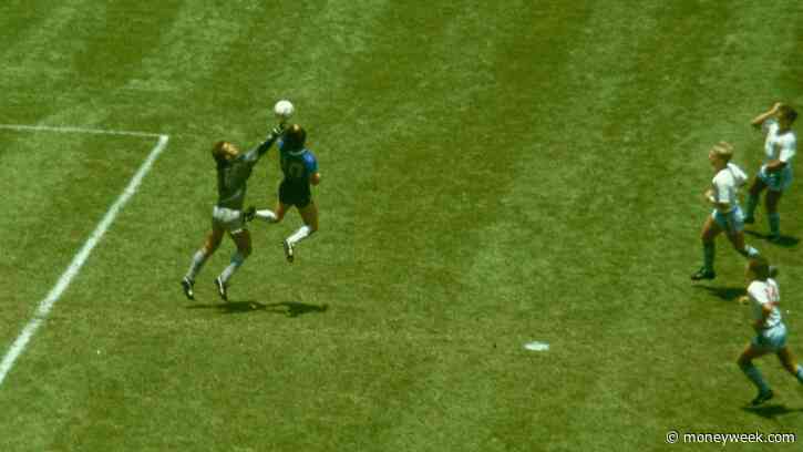 Maradona's 'Hand of God' armband from 1986 World Cup heads to auction